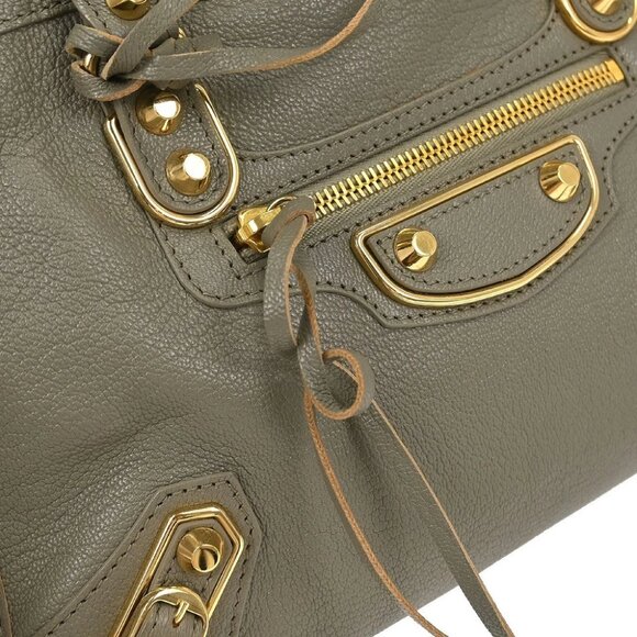 Balenciaga Gray City Small Handbag - Picture 6 of 9